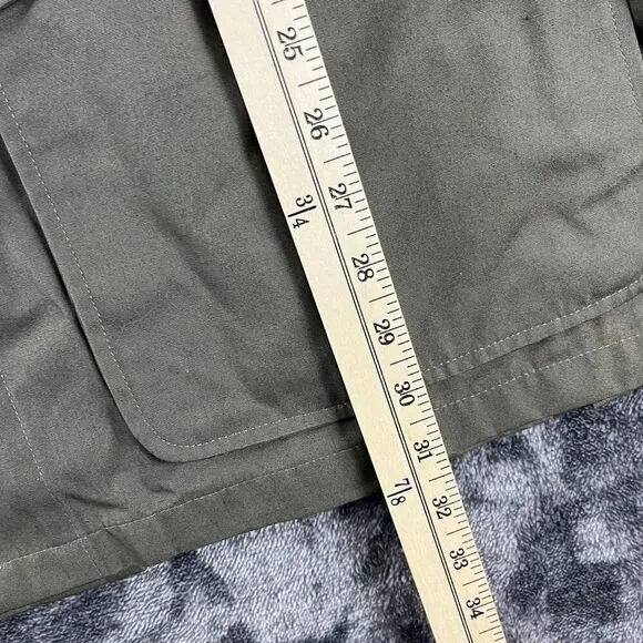 Vtg Willis & Geiger Safari Hemingway Belted Button Up Bush Poplin XL/XXL* - Picture 7 of 12